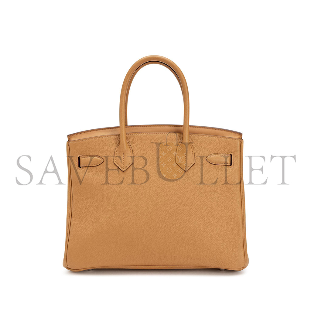 HERMÈS MASTER BIRKIN 35 SWIFT LEATHER BISCUIT SILVER BUCKLE BAG H049362CC06 (35*25*18cm)